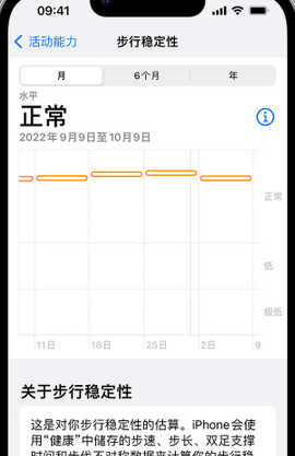 夏邑iPhone手机维修如何在iPhone开启'步行稳定性通知'